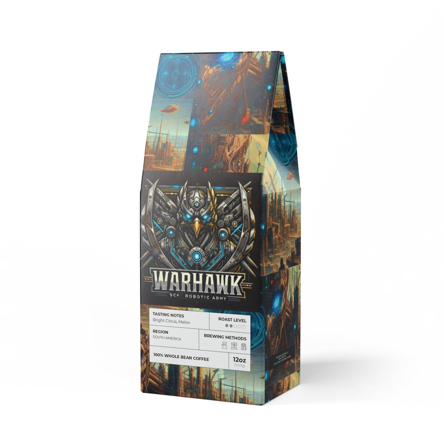 Warhawk Colombia Single Origin Coffee (Light-Medium Roast)