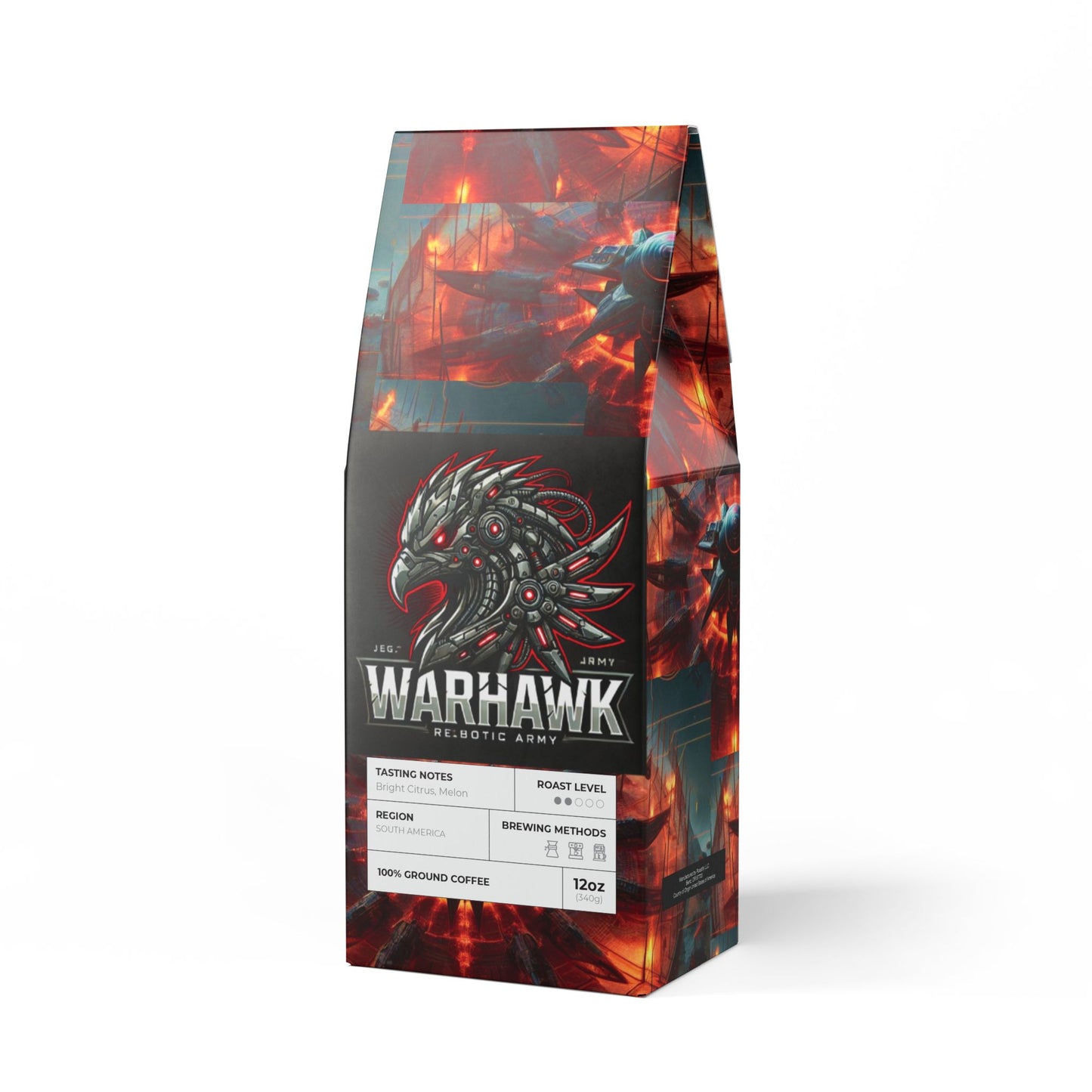 Warhawk Colombia Single Origin Coffee (Light-Medium Roast)